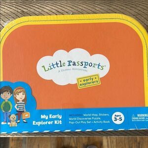 Little Passports Travel 🧳 Adventures Jet ✈️ Off in Imagination. Learning Toy Kit